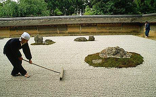 Jardin zen Ryoan Ji Kyoto