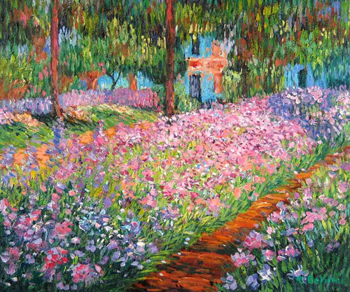 Monet giverny peinture