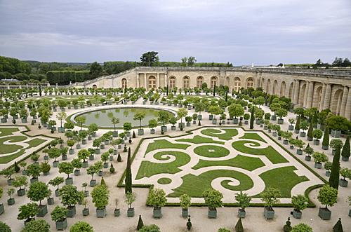 L’orangerie du château de Versailles, une création très raffinée d’André le Nôtre. ©www.map-photos.com – Alain Guerrier Versailles Orangerie MAP AGU 130924054