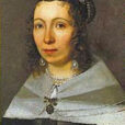 Maria Sibylla Merian portrait colors