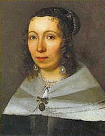 Maria Sibylla Merian portrait colors