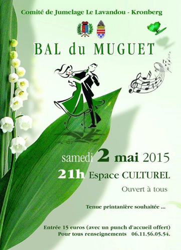 Bal du muguet 2 mai 2015