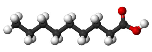 Molecule Acide Pelargonique