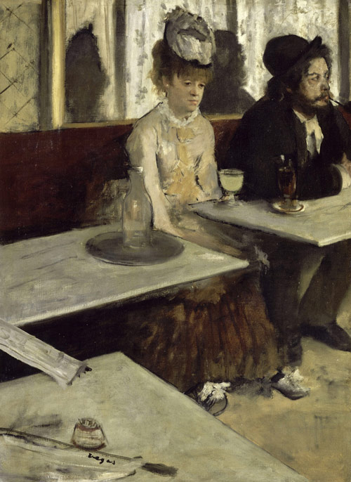 Edgar Degas Absinthe