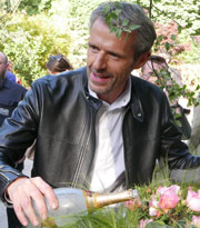 Lambert Wilson Bapteme Rose NewsJardinTV P1010363