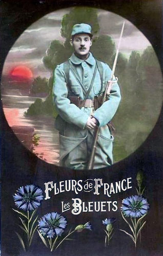 CPA Bleuet de France 1914 1918