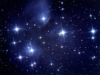 Etoiles Pleiades