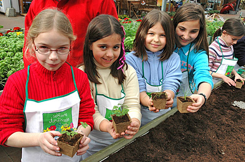 jardinage ecole enfants