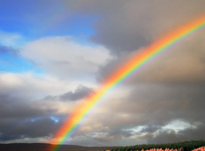 Arc en ciel Hiver