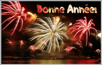 bonne annee Feu artifice