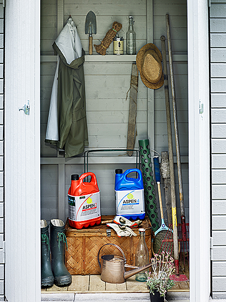 Abri jardin stockage Aspen