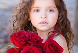 Enfant Bouquet Roses DR