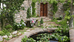 Jardinet patio Bassin Mioulane NewsJardinTV NPM 2607523776