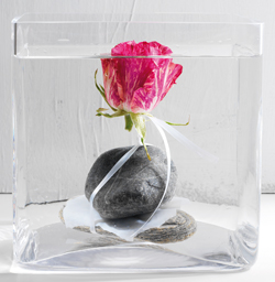 Fleur Rose Vase OHF