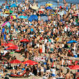 Foule Plage DR
